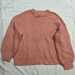 pink sweater